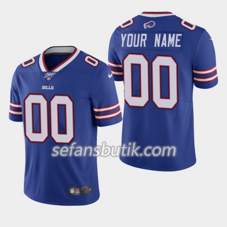 Buffalo Bills Tröjor Custom Nike Royal 100th - Herr